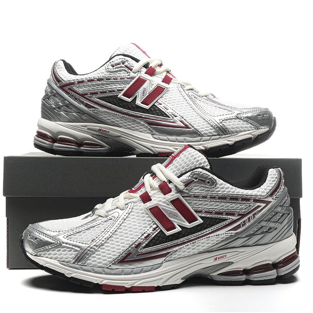 DD New Balance 1906R Silver Classic Crimson-M1906REA
