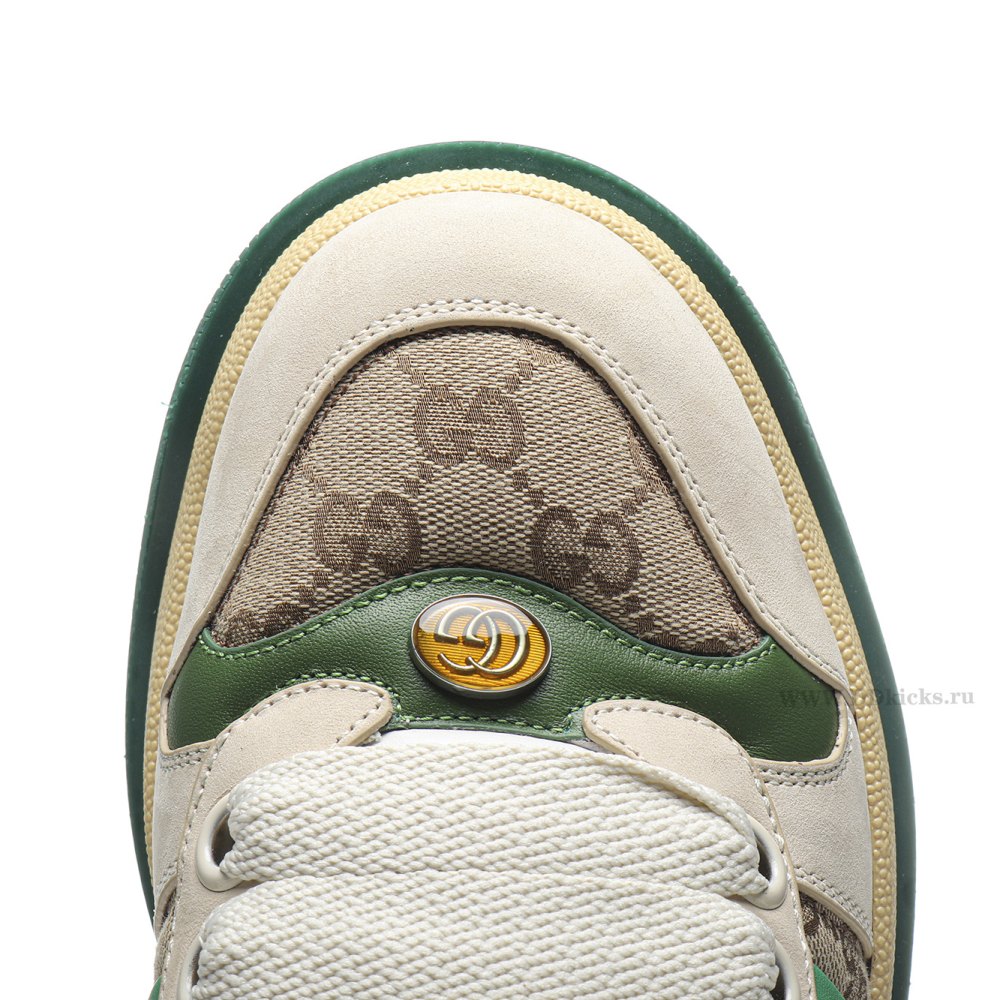 dd G*u*i1 screener green leather detail