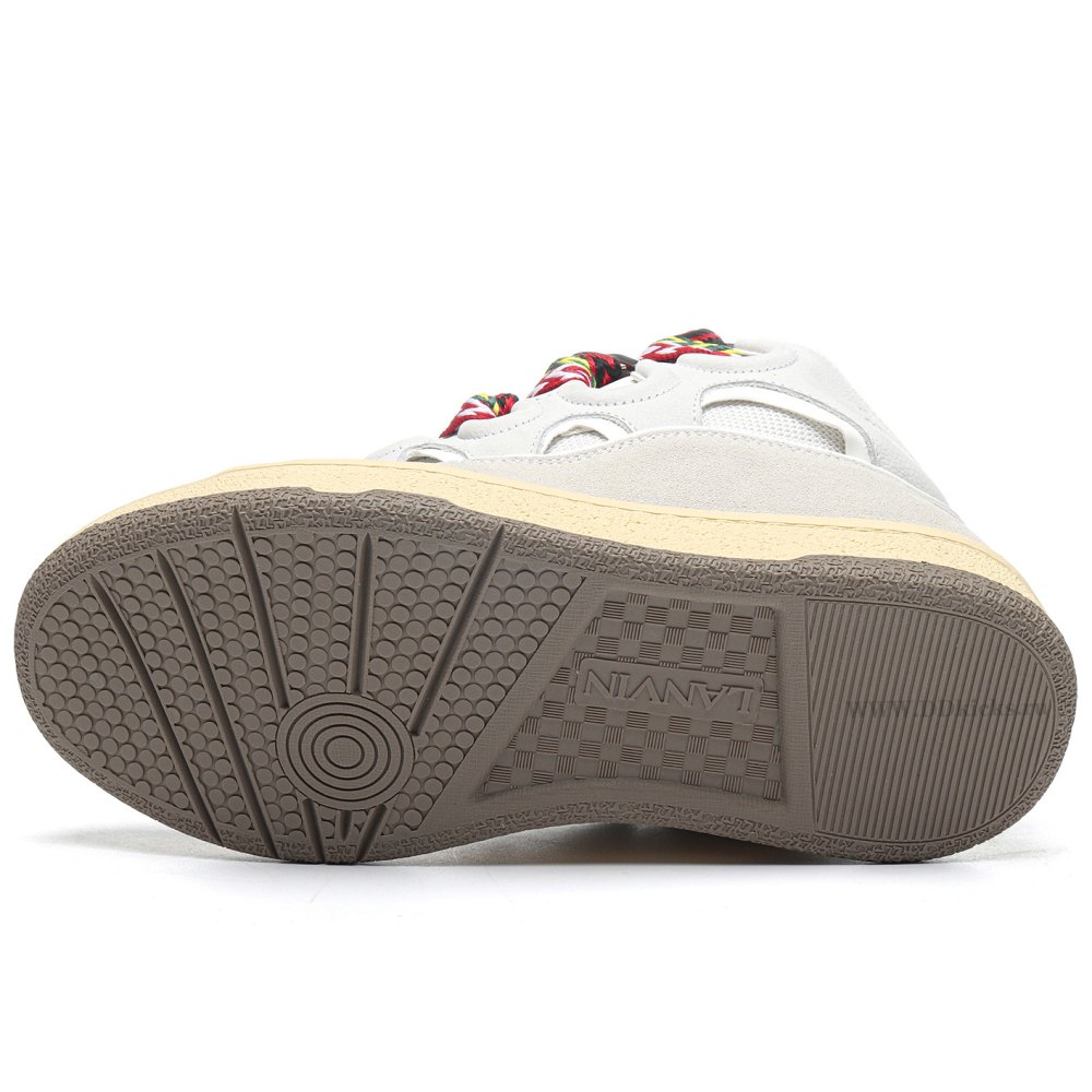 DD 1*ANVIN Leather Curb White Ivory