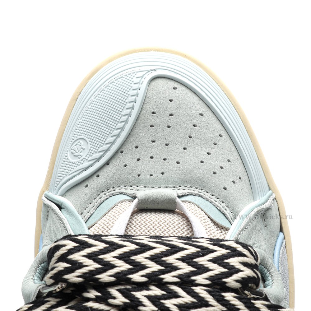 DD 1*ANVIN Leather Curb Light Blue Gum (women's)