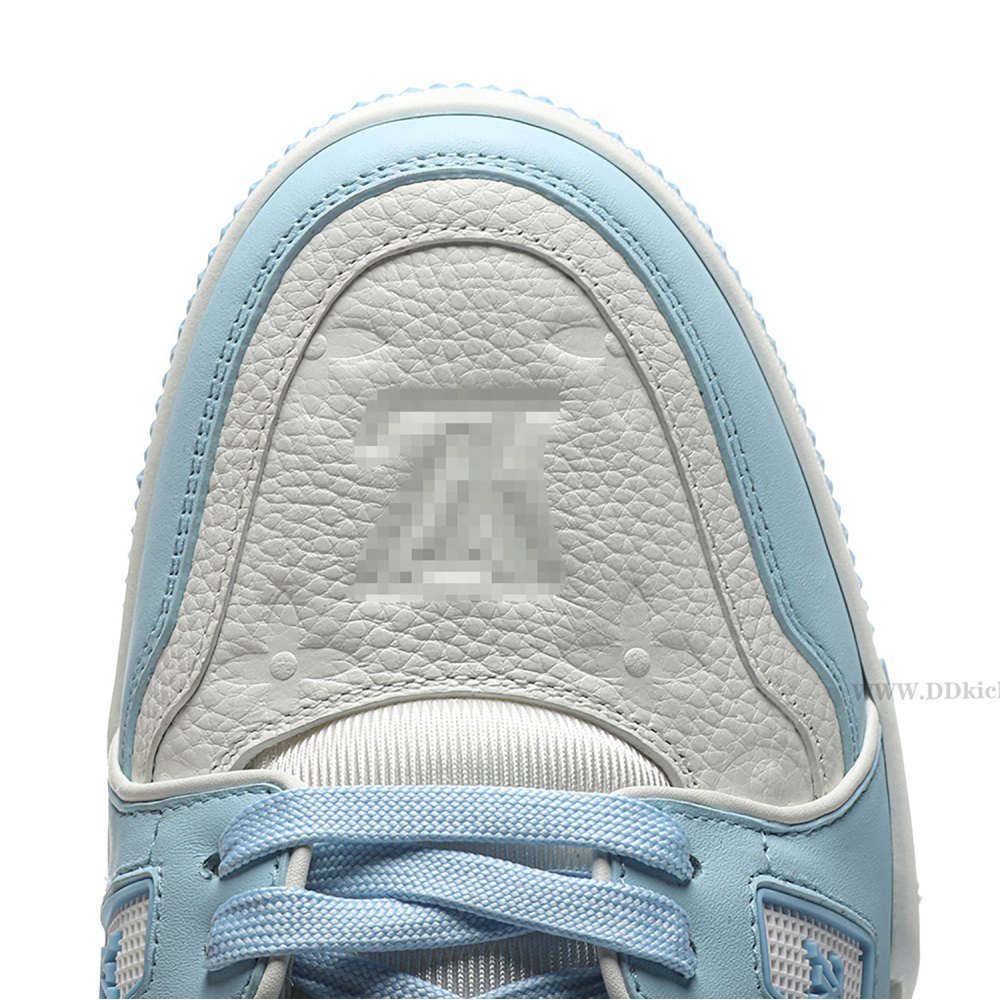 DD Lou1s Vu1tton Trainer Low White Sky Blue