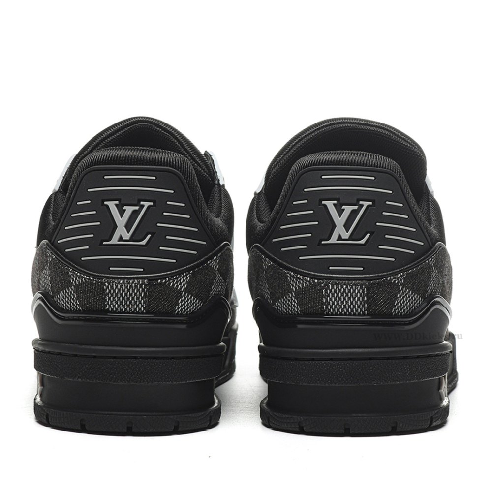 DD Lou1s Vu1tton Trainer Black Damier