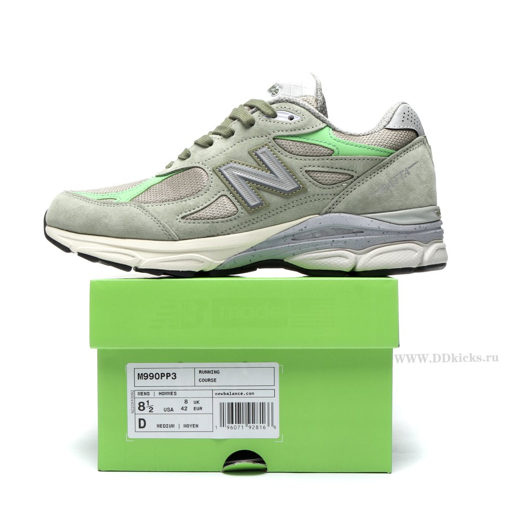 DD New Balance 990v3 MiUSA Patta Keep Your Family Close