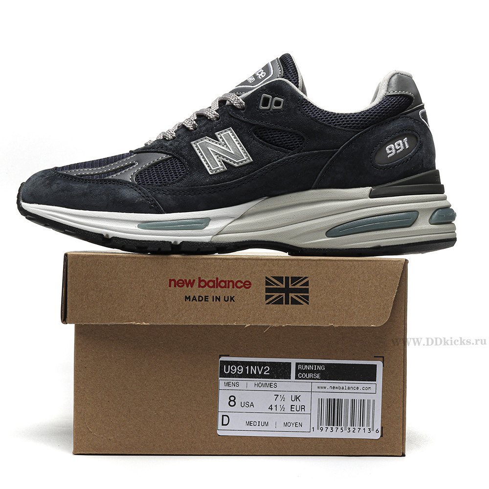 DD New Balance 991v2 MiUK Dark Navy