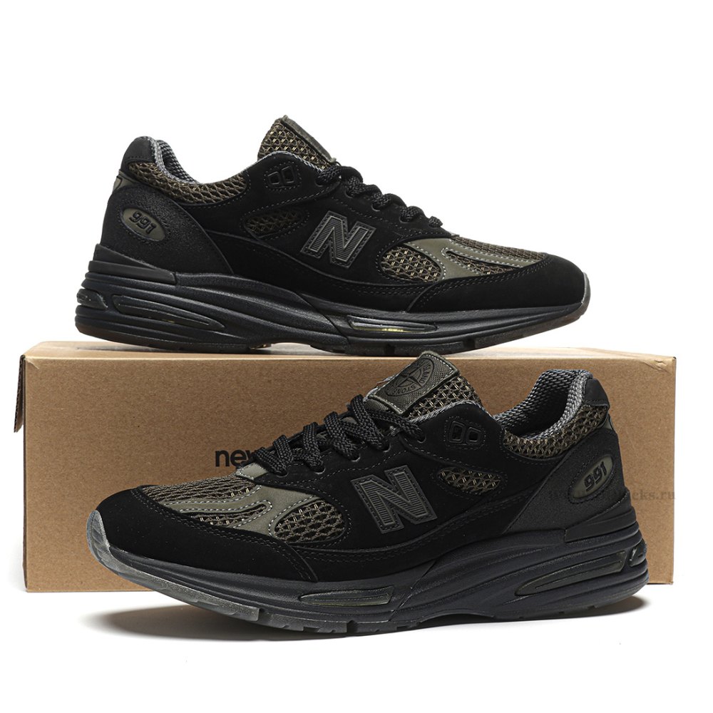 DD New Balance 991v2 MiUK Stone Island Black