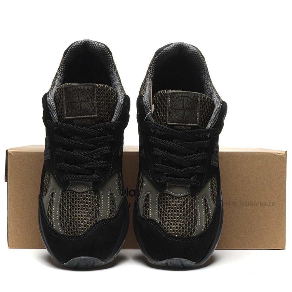 DD New Balance 991v2 MiUK Stone Island Black