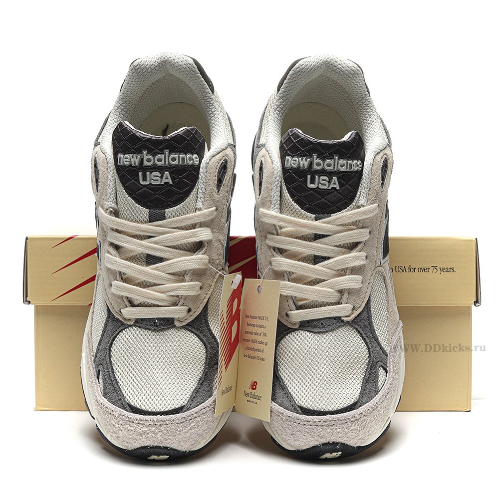 DD New Balance 990v3 MiUSA Teddy Santis Moonbeam