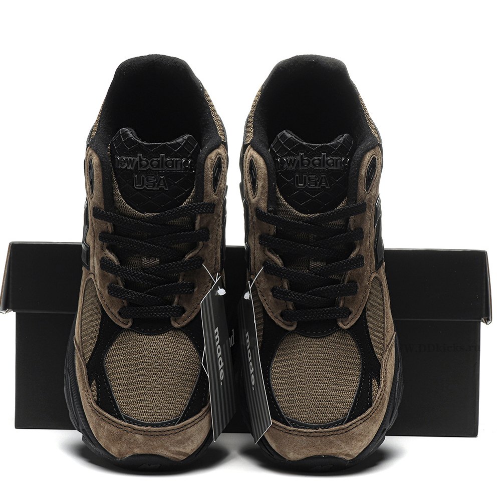 DD New Balance 990v3 MiUSA JJJJound Brown Black