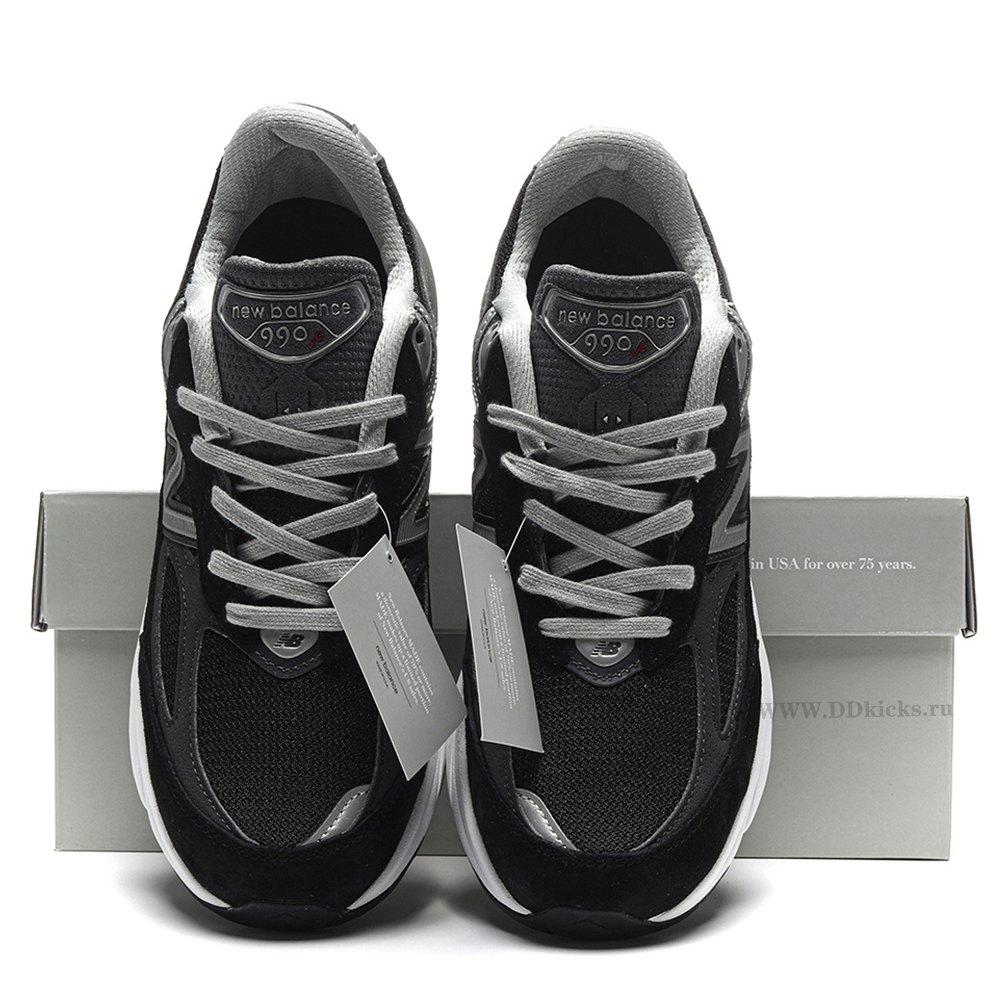 DD New Balance 990v6 MiUSA Black Grey White