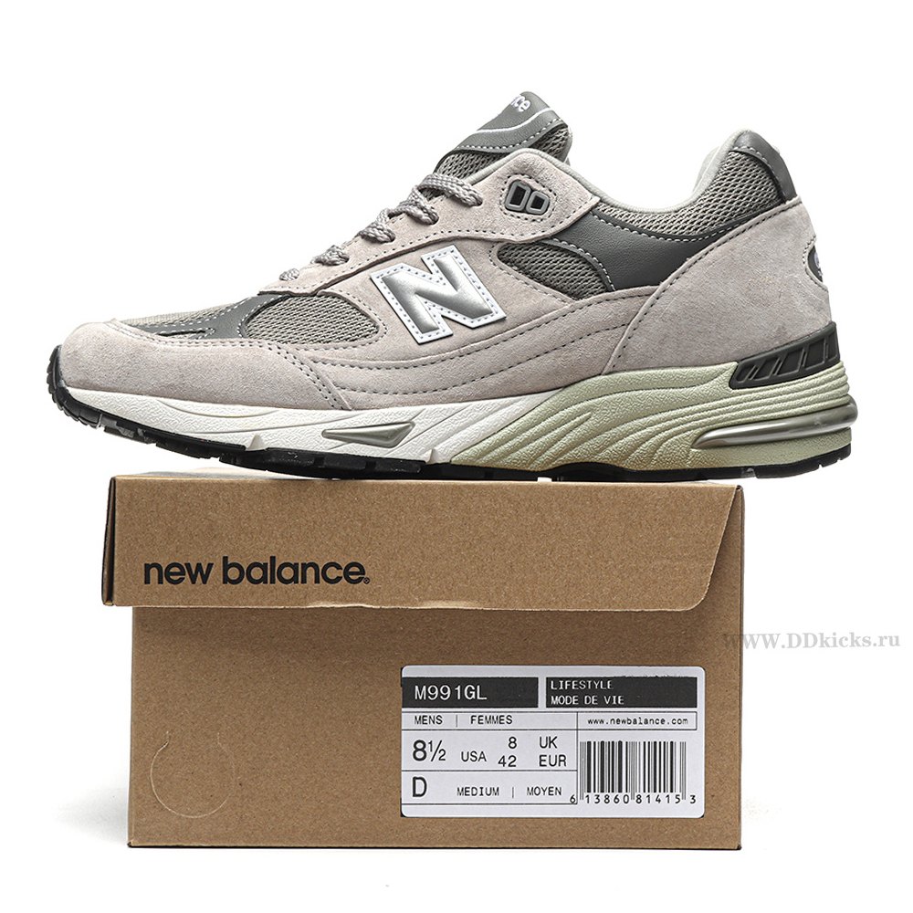 DD New Balance 991 Kith Grey