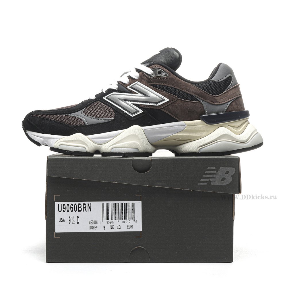 DD New Balance 9060 Brown Black