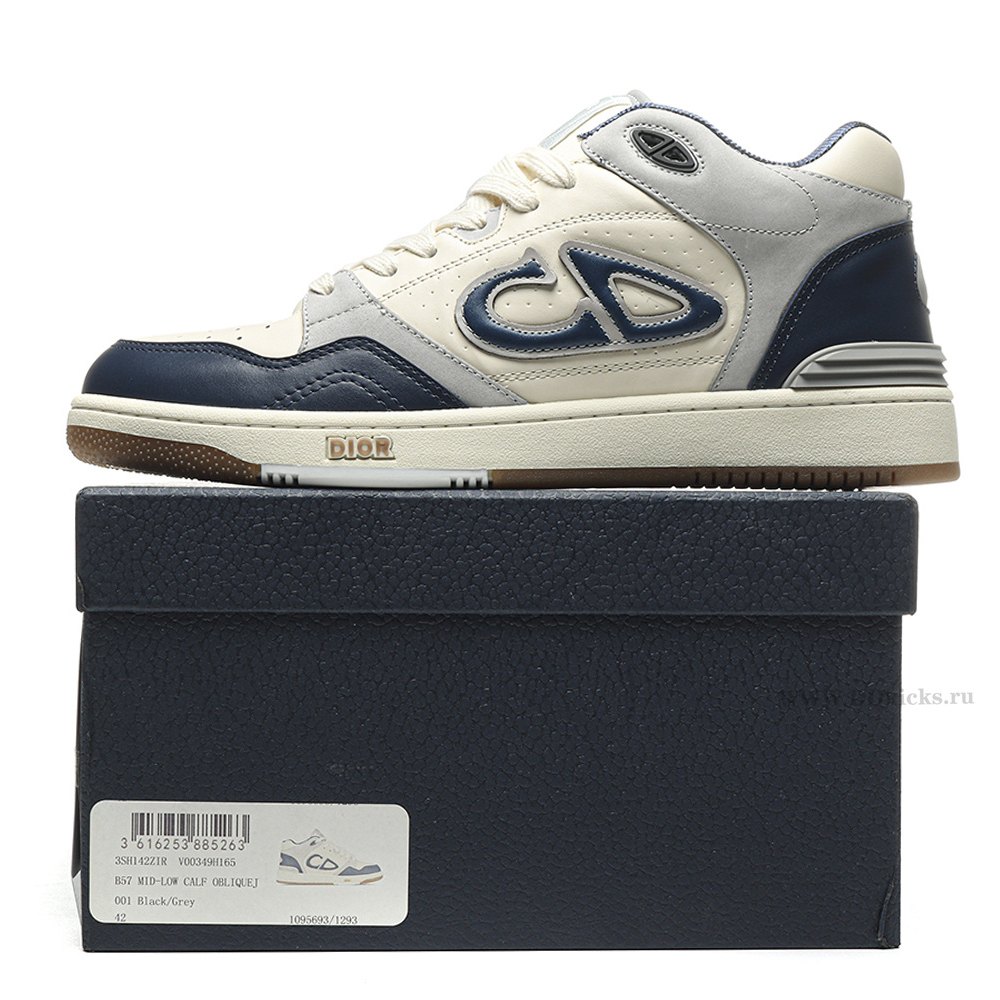 DD D10R B57 Mid Oblique Blue White