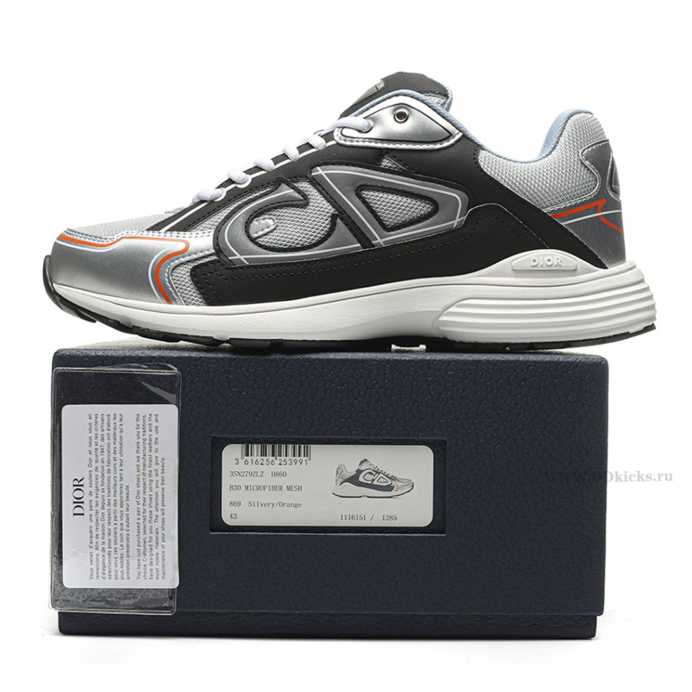 DD D10R B30 Silver Dark Grey Orange