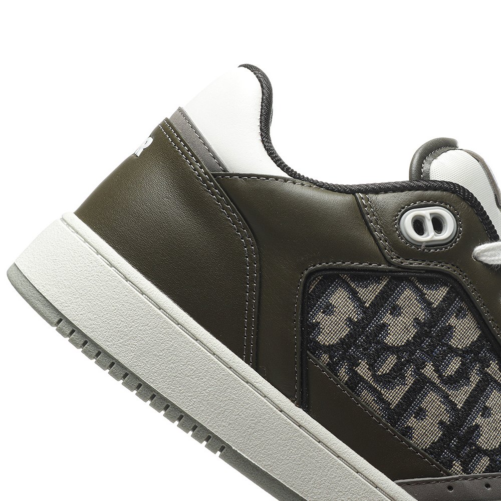 dd d10r D*or b27 low olive cream beige black D*or oblique jacquard