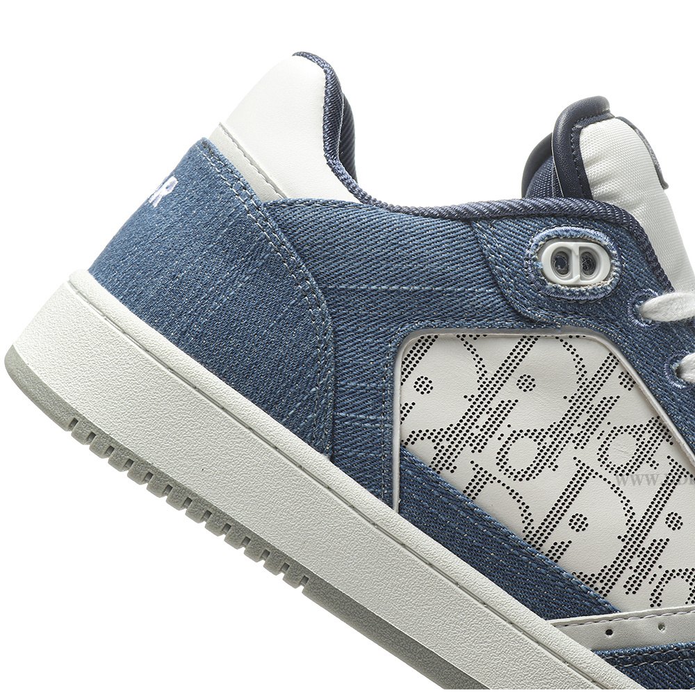 DD D10R B27 Low White Blue Denim