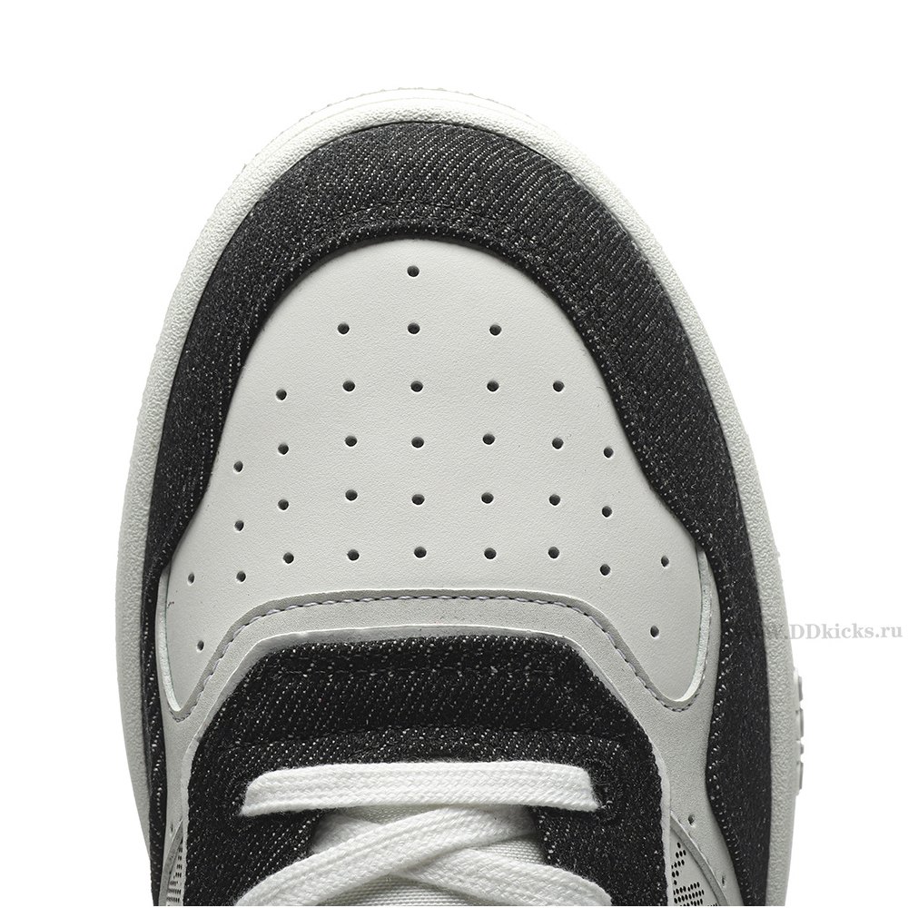 DD D10R B27 Low White Black Denim