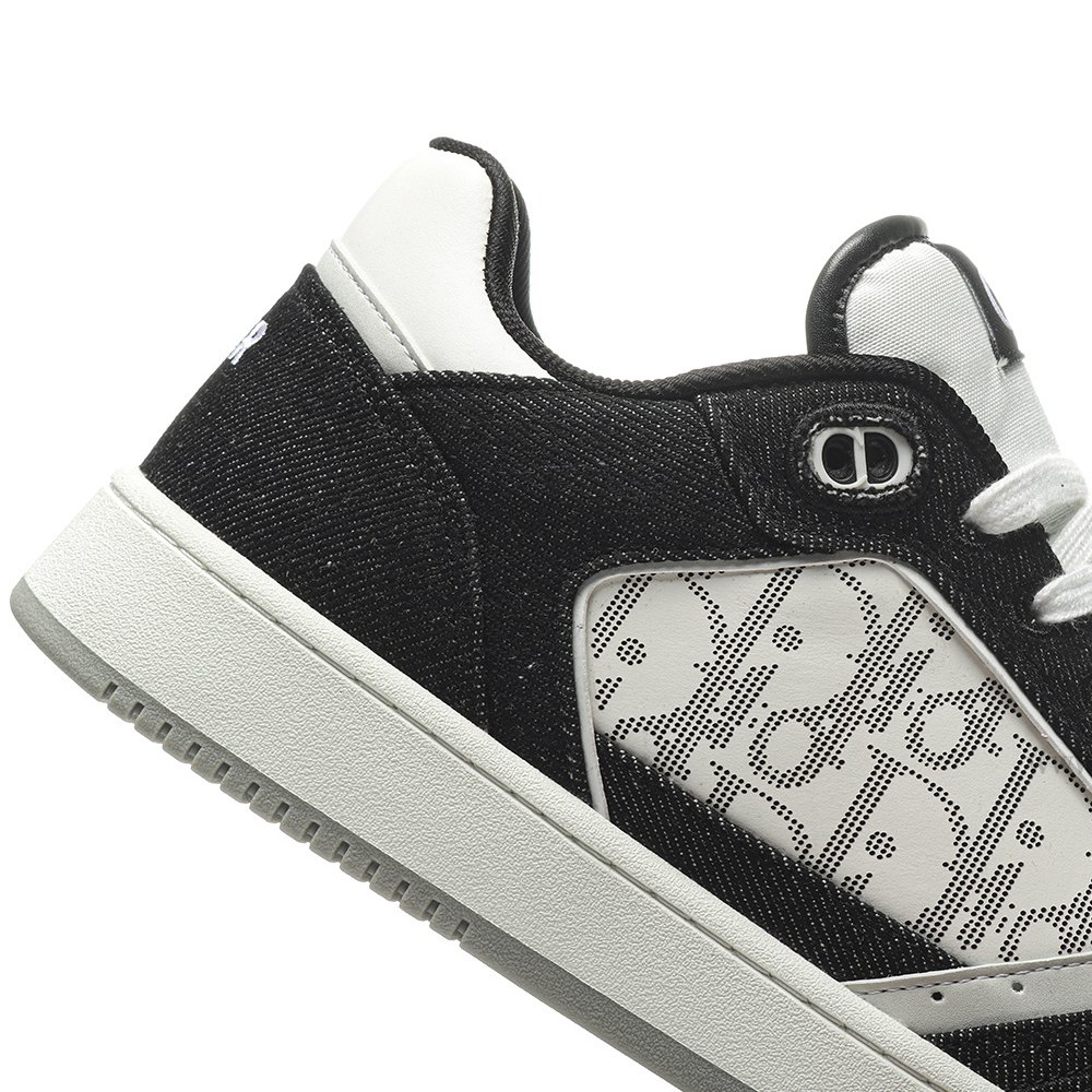 DD D10R B27 Low White Black Denim