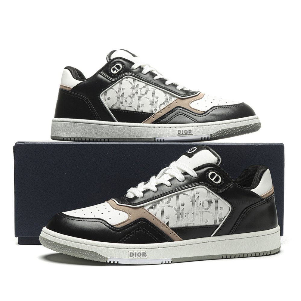 DD D10R B27 Low Black White Beige Oblique Galaxy