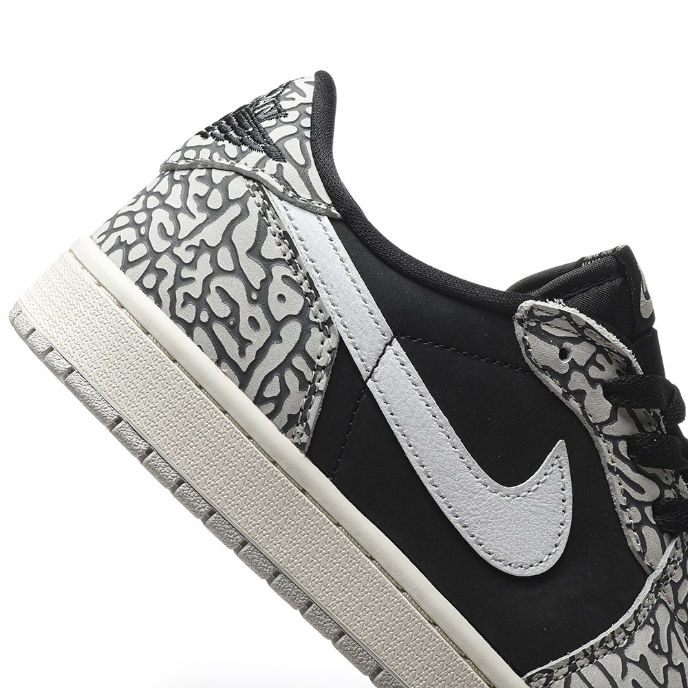 DD Jordan 1 Retro Low OG Black Cement-CZ0790 001