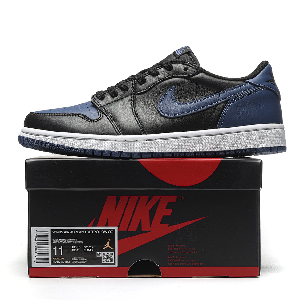 DD Jordan 1 Retro Low OG Mystic Navy-CZ0775 041