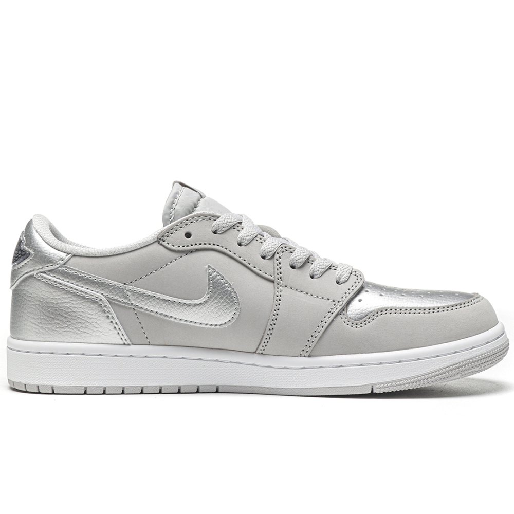 DD Jordan 1 Low OG Metallic Silver-CZ0790 002