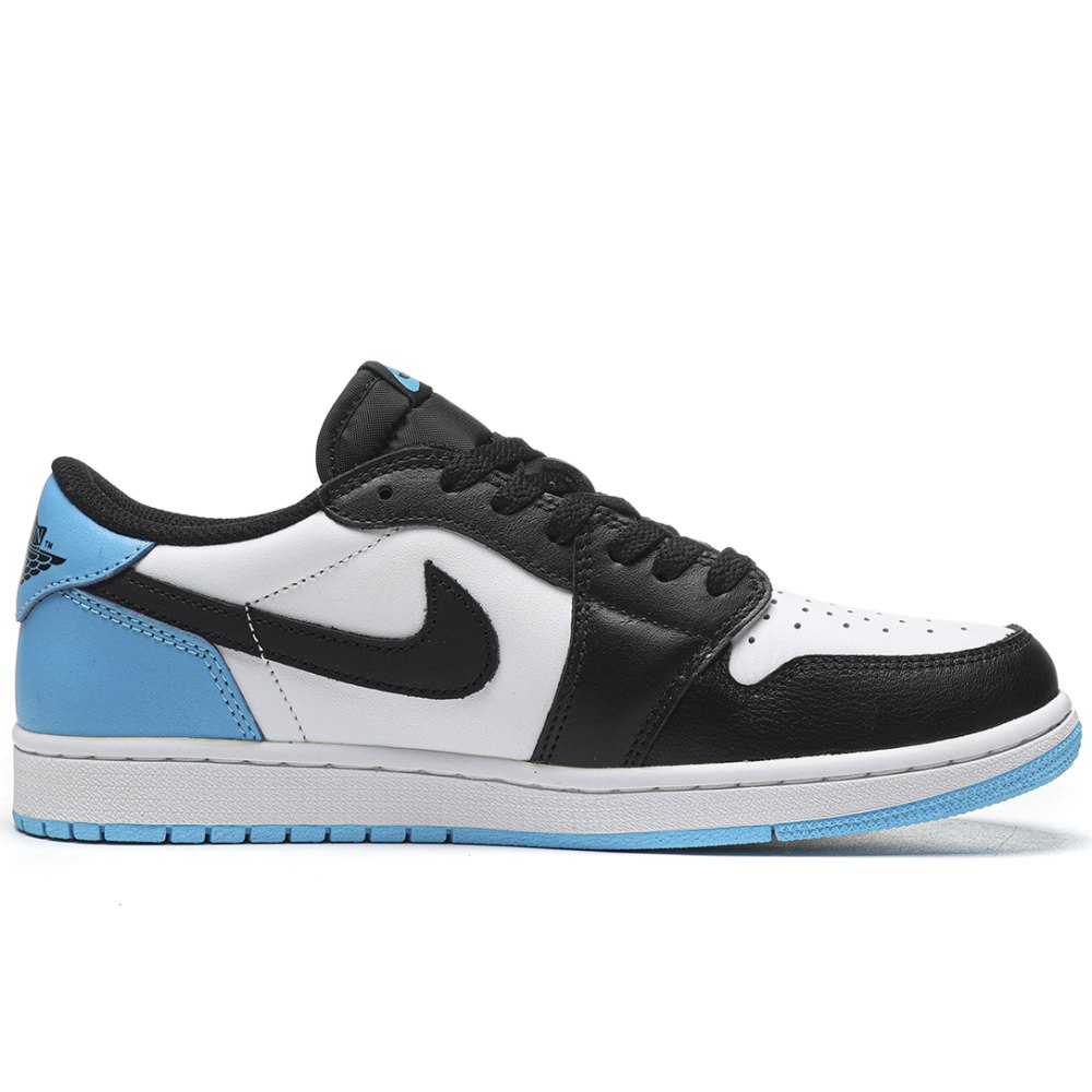 DD Jordan 1 Retro Low OG Black Dark Powder Blue-CZ0790 104