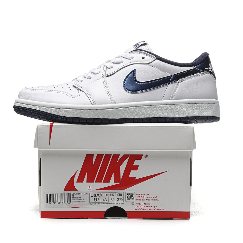 DD Jordan 1 Retro Low '85 Metallic Blue-FB9933 141