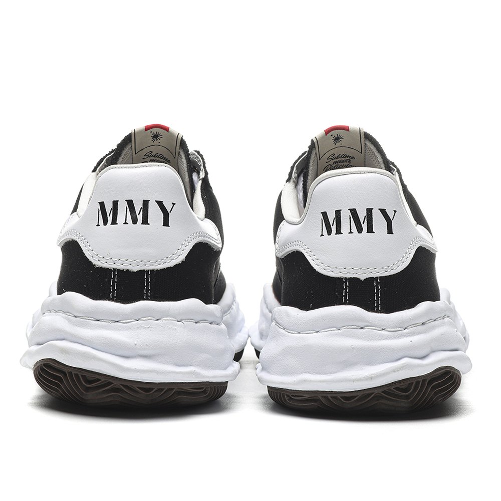 dd Ma*s*n mihara yasuhiro blakey og sole canvas low black-a08fw735