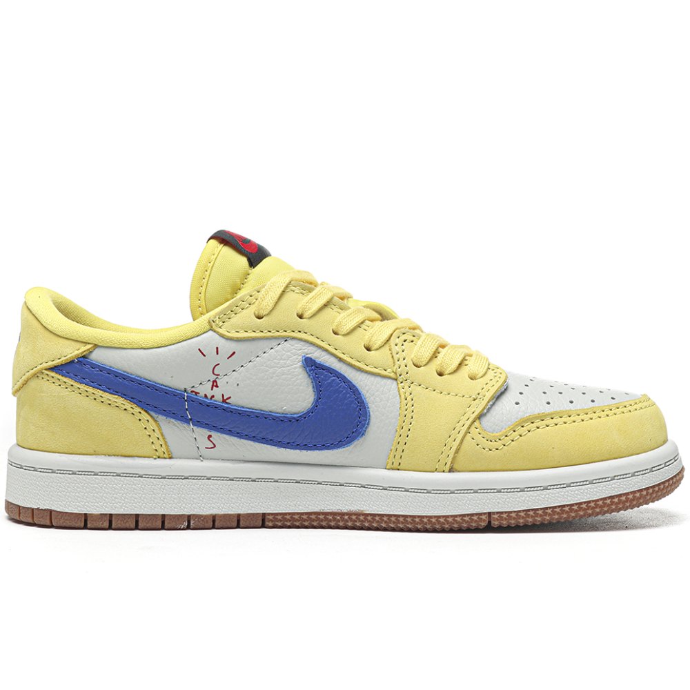 DD Jordan 1 Retro Low OG SP Travis Scott Canary (PS)-DZ5909 700