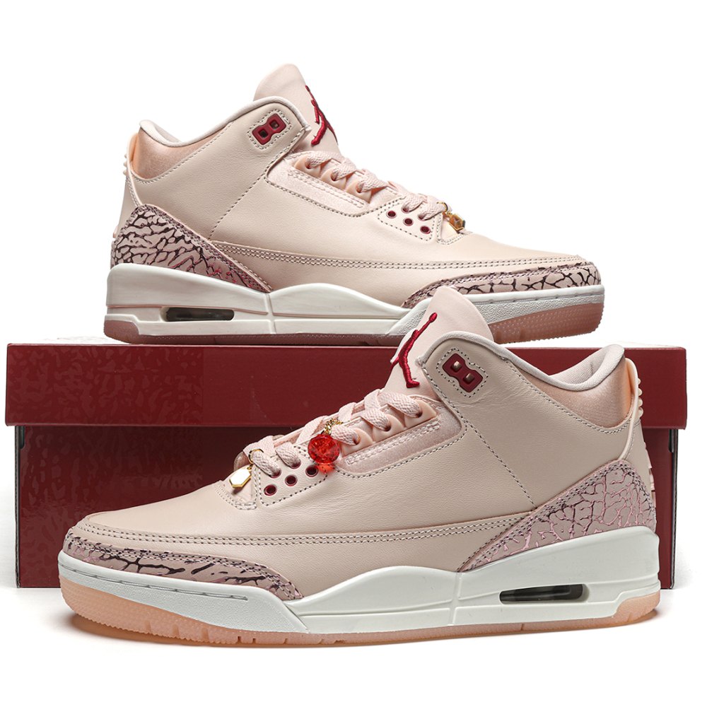DD Jordan 3 Retro Valentine's Day (2025) (Women's)-HJ0178 600