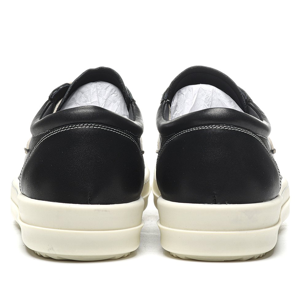 DD Rick 0wens Lidor Vintage Sneaks Black Milk-RU01D3897 LVSLPO