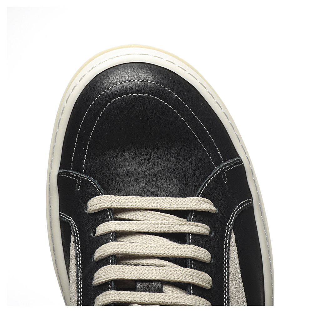 DD Rick 0wens Lidor Vintage Sneaks Black Milk-RU01D3897 LVSLPO