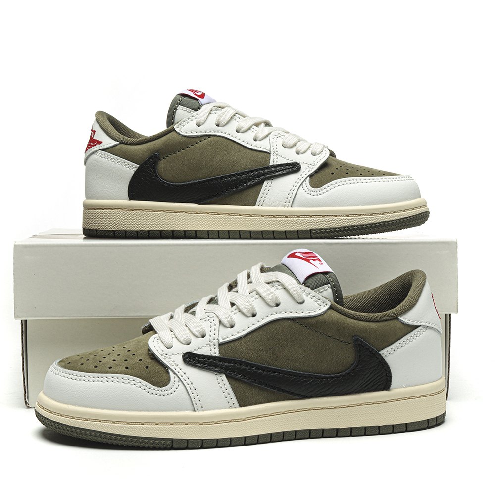 DD Jordan 1 Retro Low OG SP Travis Scott Medium Olive (PS)