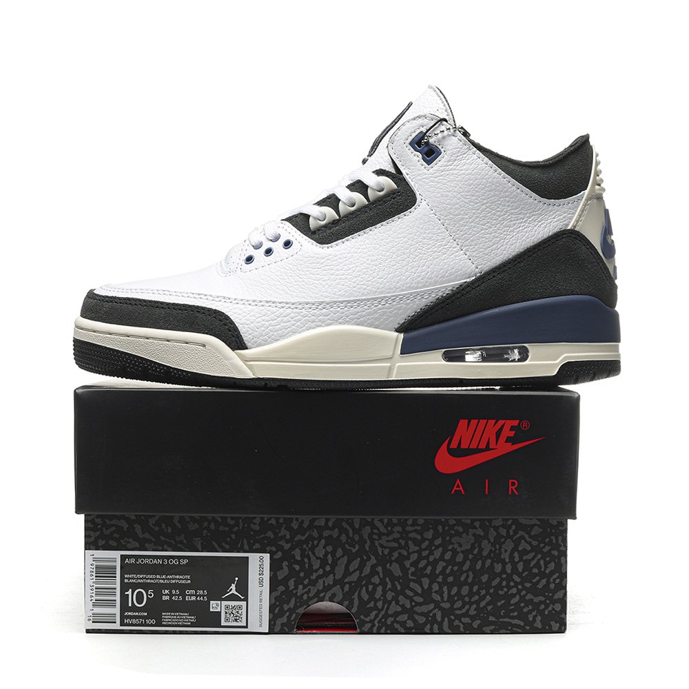 DD Jordan 3 Retro OG SP Diffused Blue-HV8571 100
