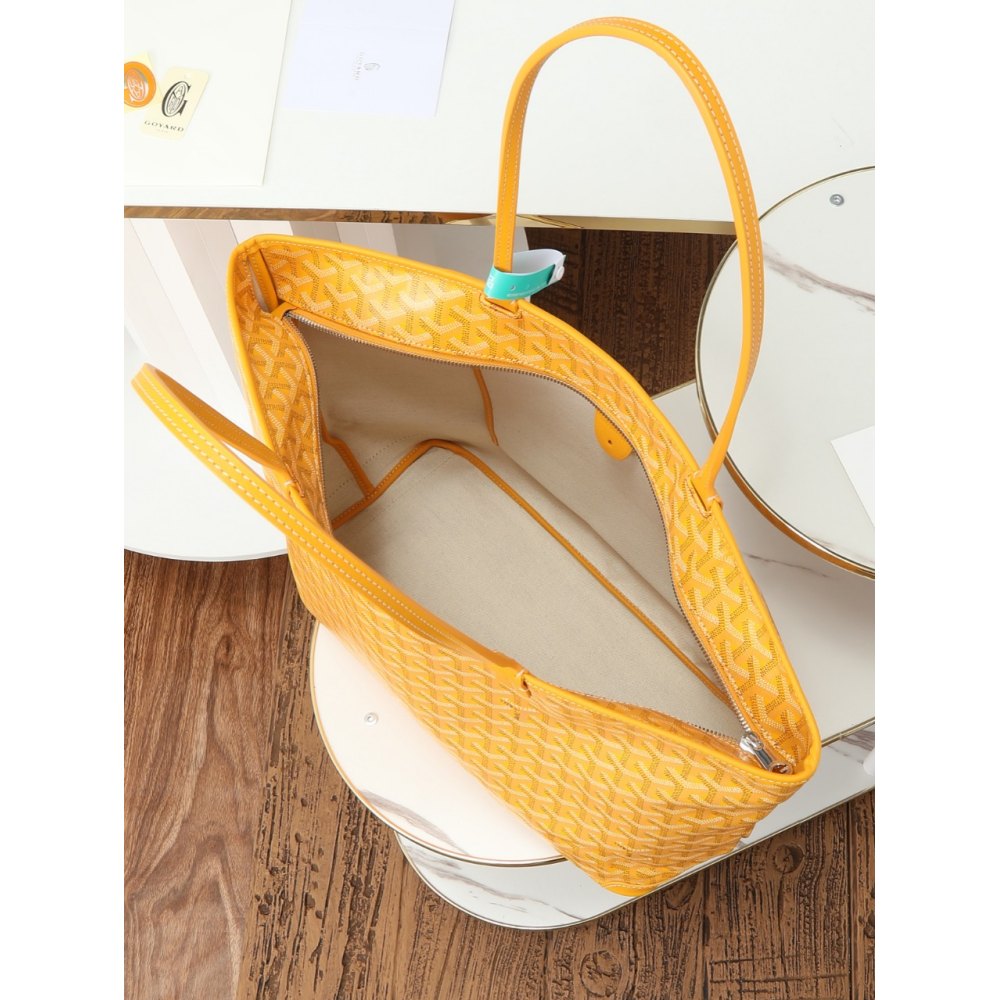 dd g0yard saint L**is pm bag yellow 28*20*20cm