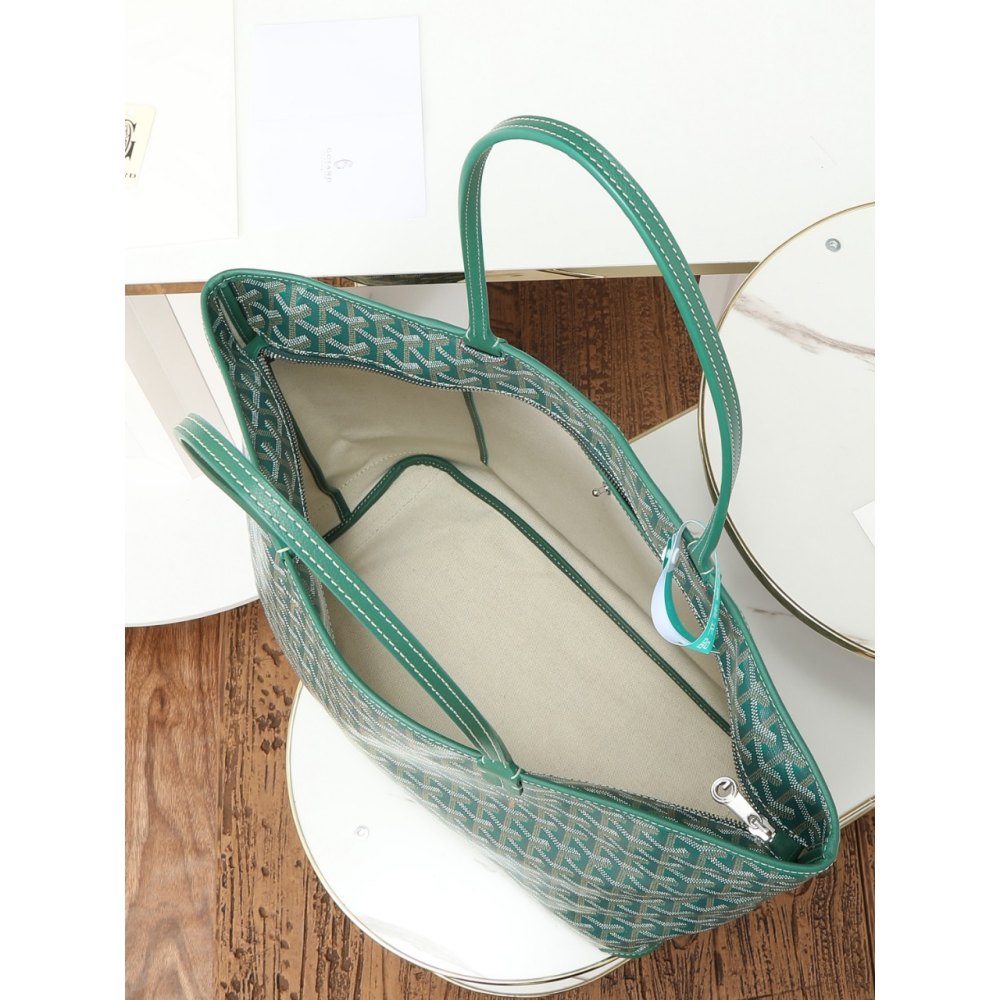 dd g0yard saint L**is pm bag green 28*20*20cm