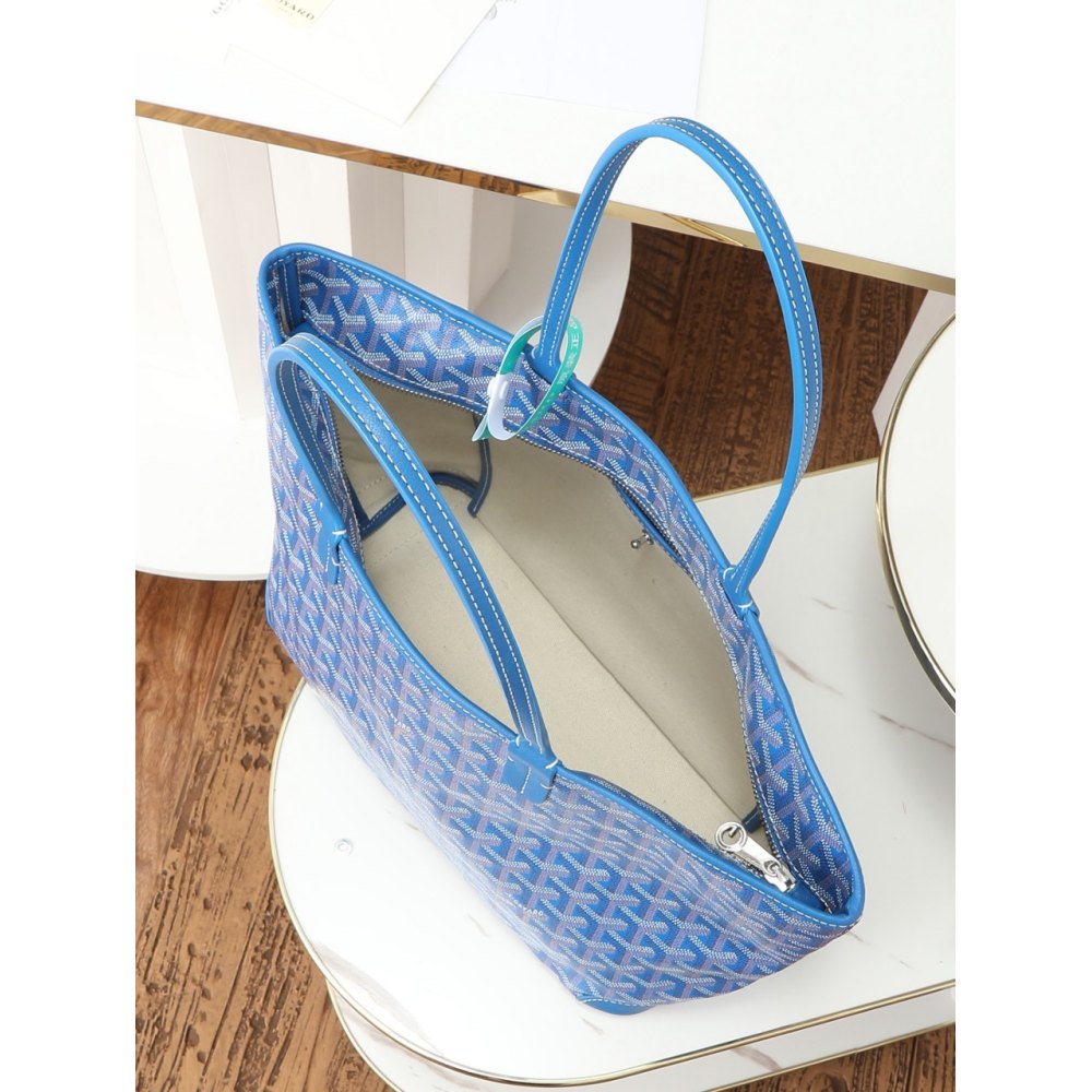 dd g0yard saint L**is pm bag blue 28*20*20cm