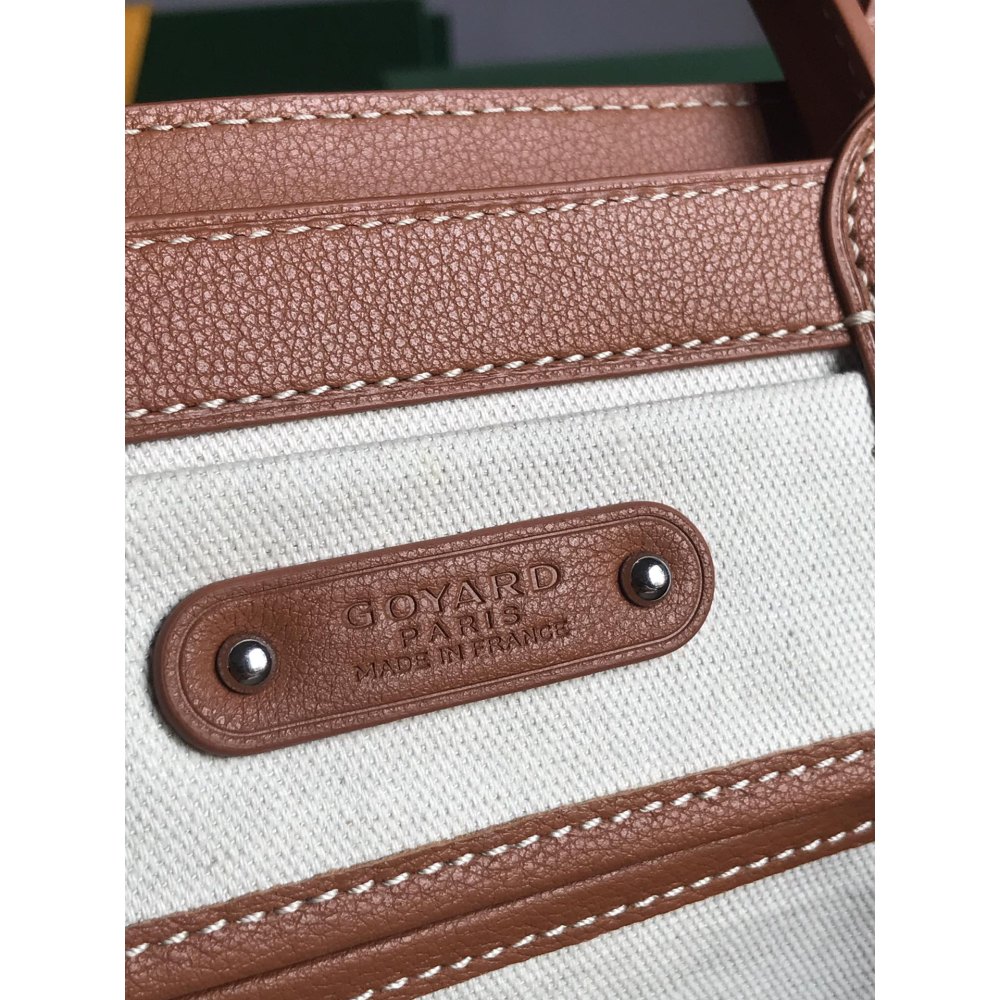 DD G0yard Saïgon tote bag Black & Tan 34cm x 18cm x 24cm