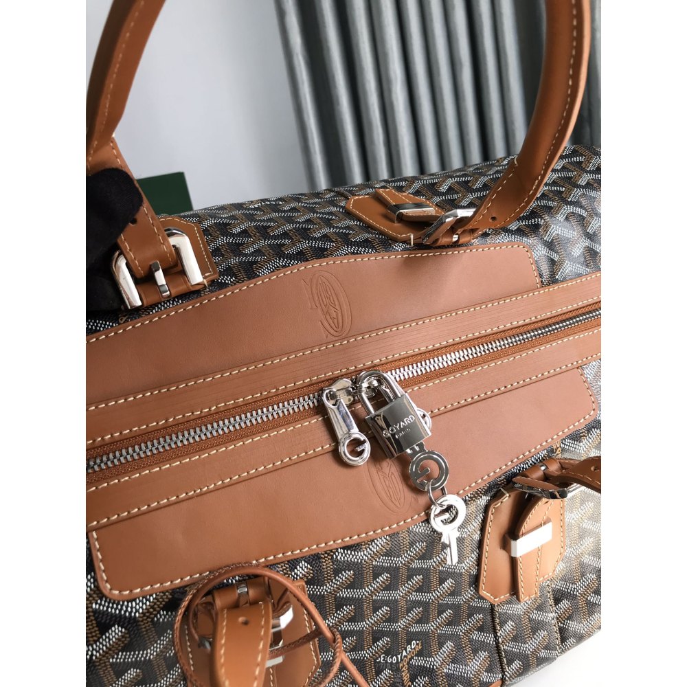 DD G0yard Bowling 45 bag Black&Tan 30*22*45cm