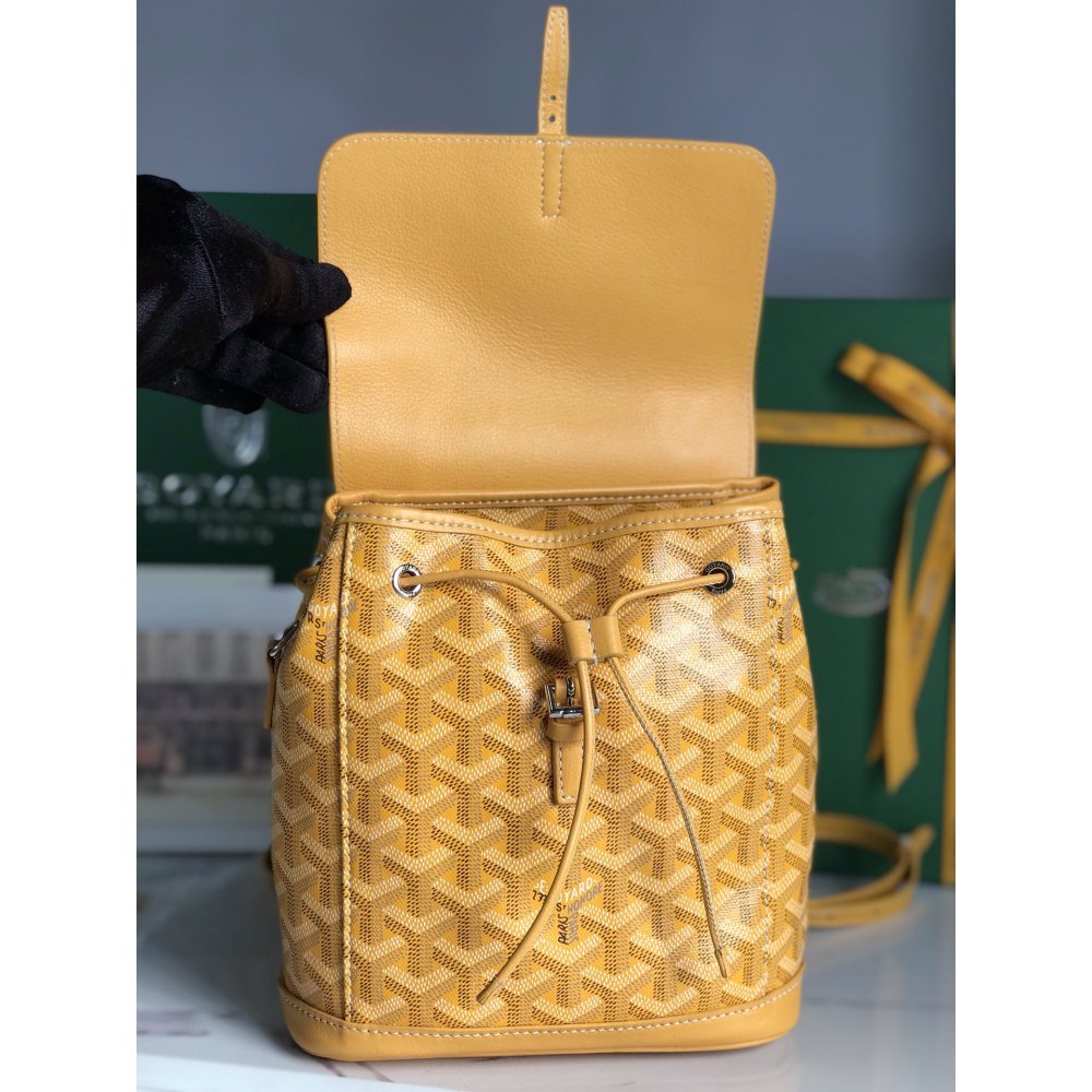 DD G0yard Alpin Mini Backpack Yellow 19*20*9cm
