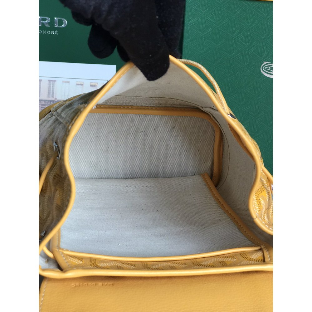 DD G0yard Alpin Mini Backpack Yellow 19*20*9cm