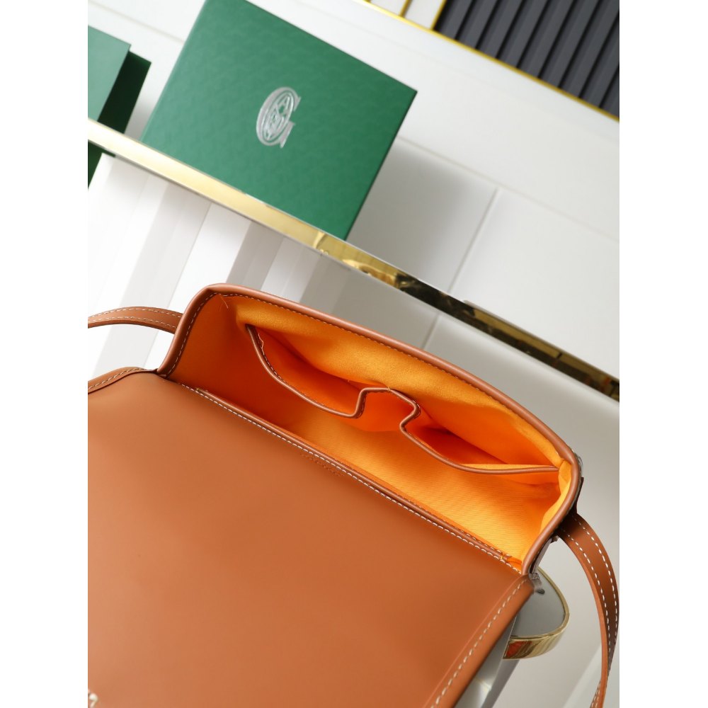 DD G0yard Belvedere MM Bag Black & Tan 28*20*10cm