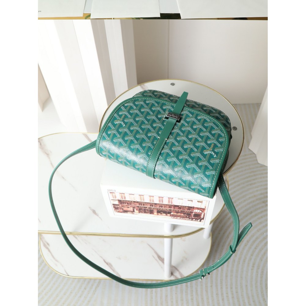 DD G0yard Belvedere MM Bag Green 28*20*10cm