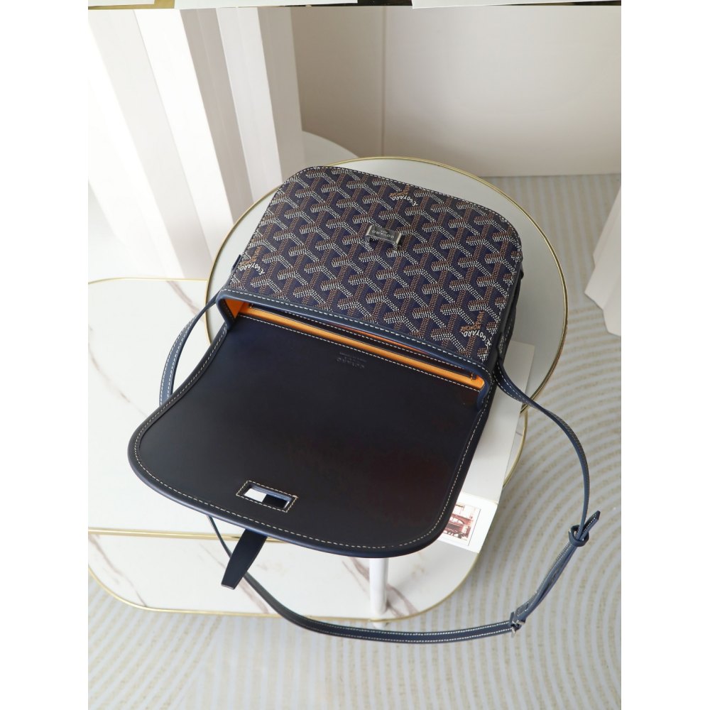 DD G0yard Belvedere MM Bag Navy Blue 28*20*10cm