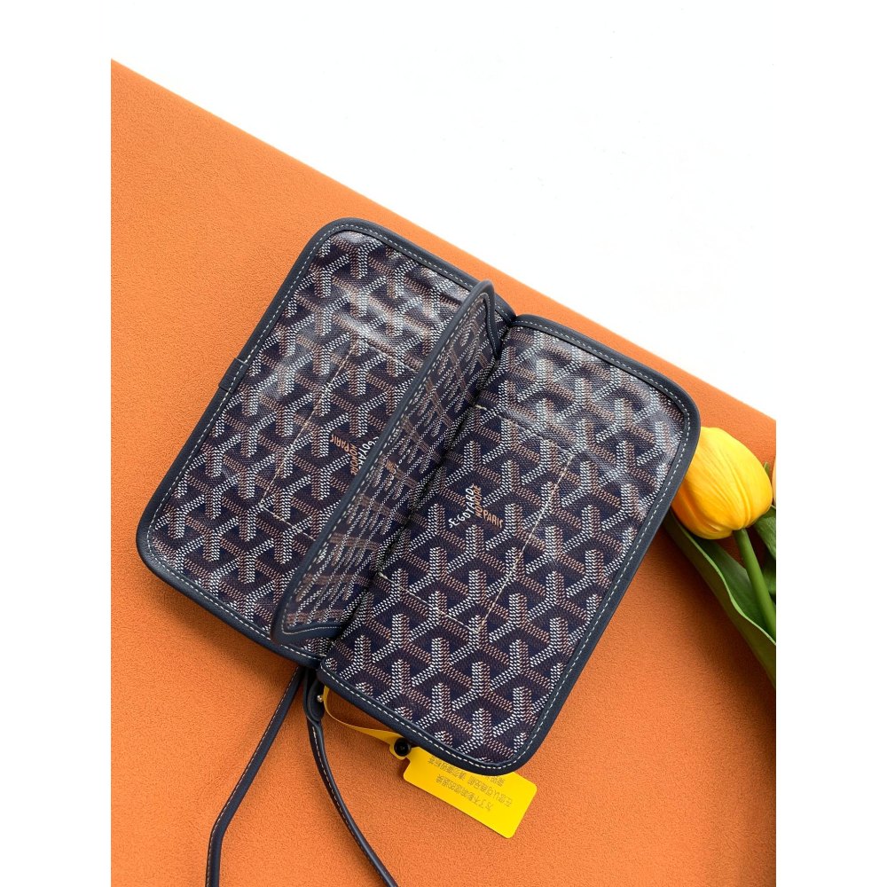 DD G0yard Plumet Pocket Walle Navy Blue 14cm*2.5*cm*20.5cm