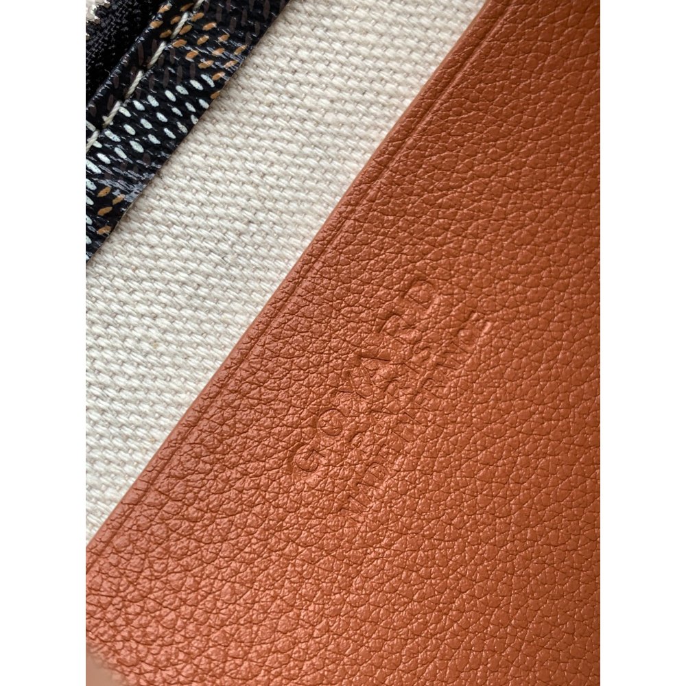 DD G0yard Plumet Pocket Walle Black & Tan 14cm*2.5*cm*20.5cm