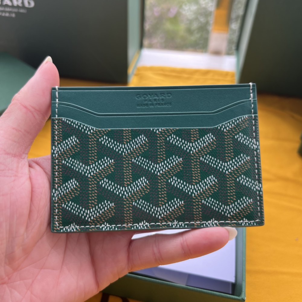 DD G0yard Saint-Sulpice Card Wallet Green 10.5cm*7.5cm