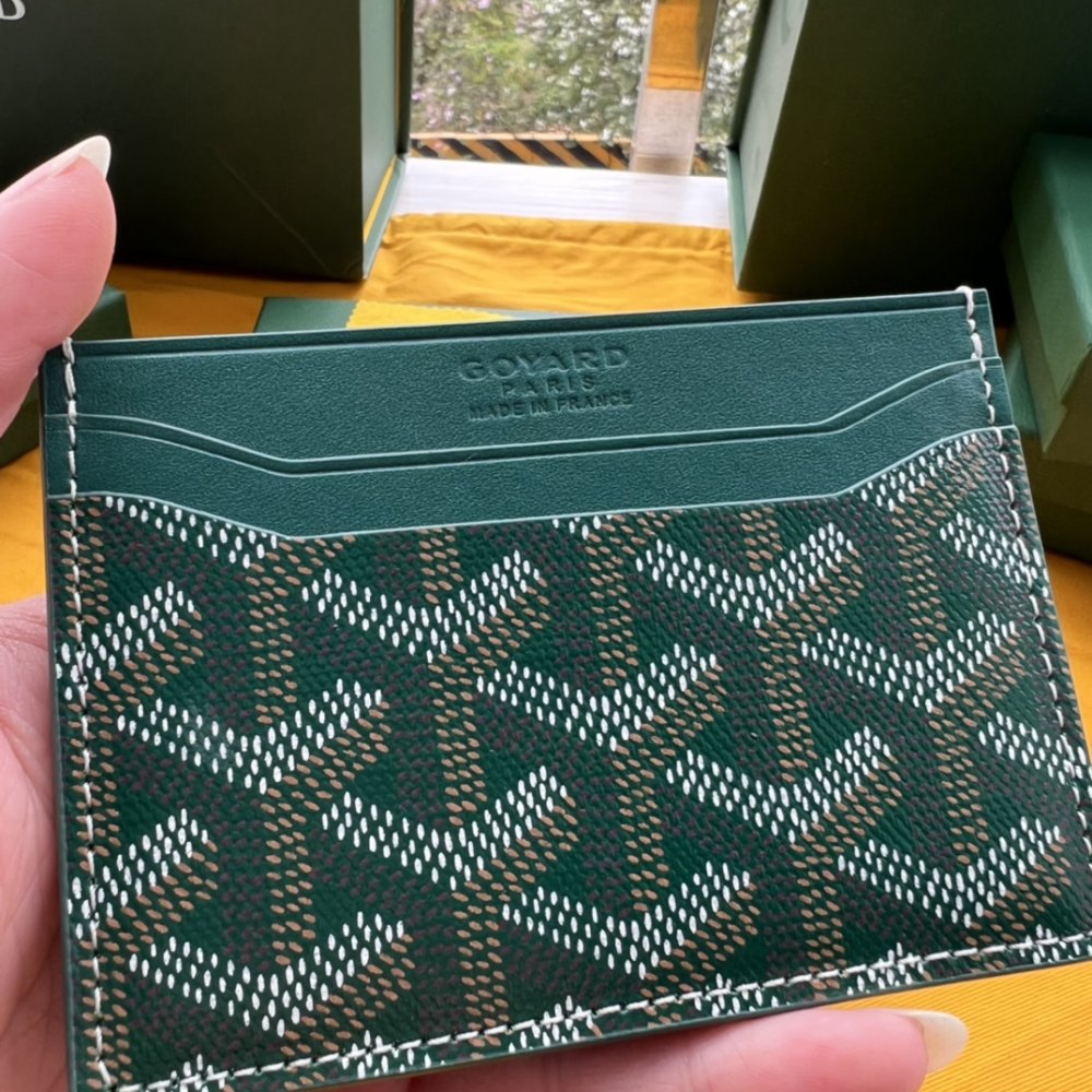 DD G0yard Saint-Sulpice Card Wallet Green 10.5cm*7.5cm