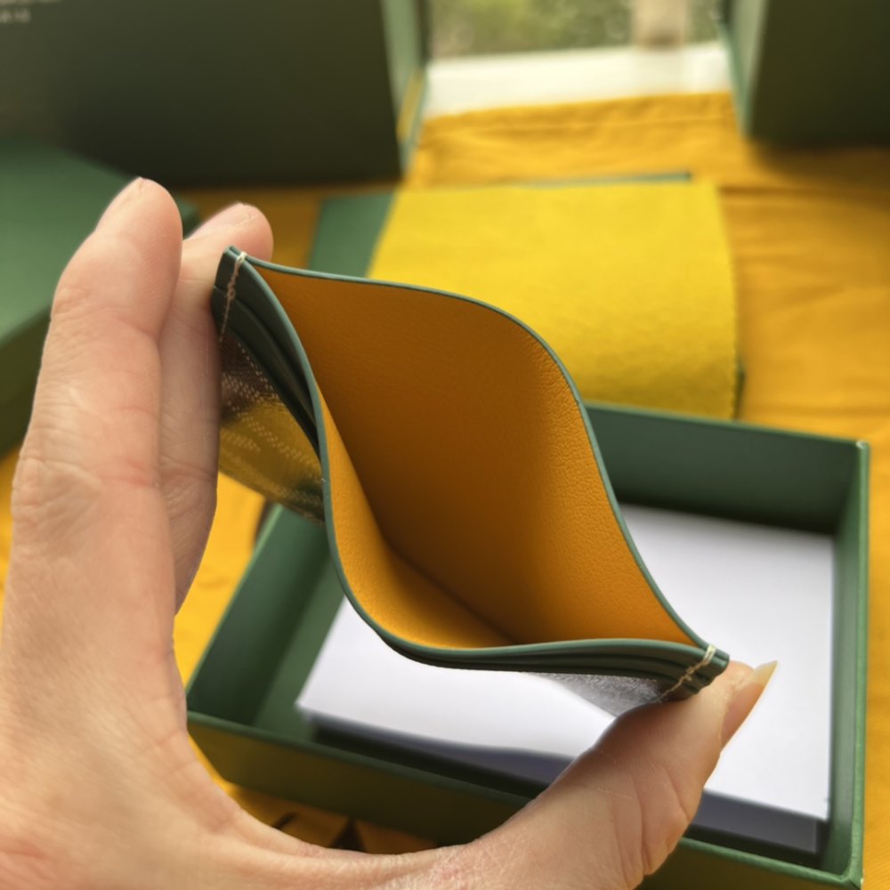 DD G0yard Saint-Sulpice Card Wallet Green 10.5cm*7.5cm