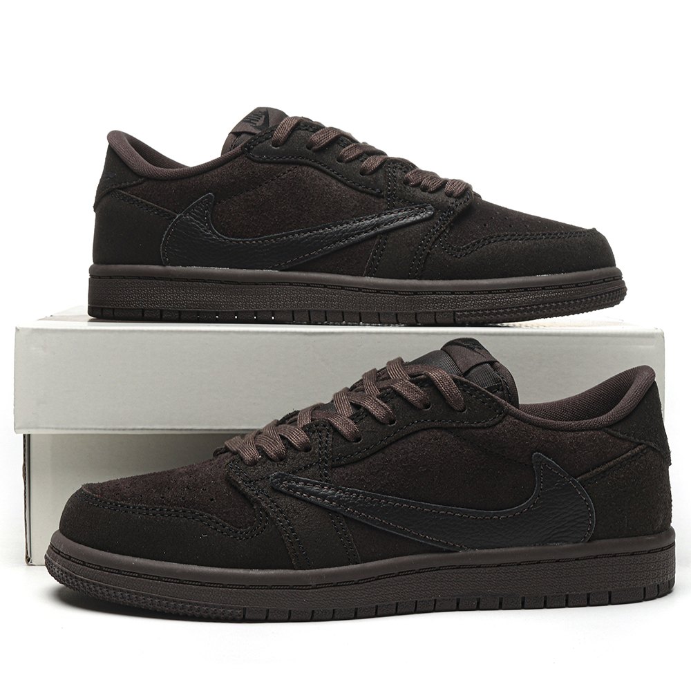DD Jordan 1 Retro Low OG SP Travis Scott Velvet Brown